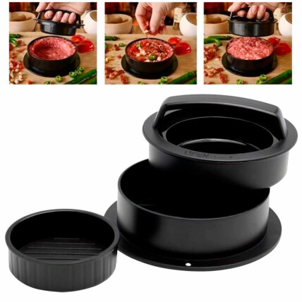 Forma de Hamburguer Prensa Modelador Gourmet 12x6cm - TOP1027