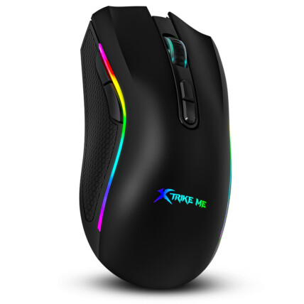 Mouse Gamer Xtrike-ME GM-314 BK Preto USB RGB 7200dpi