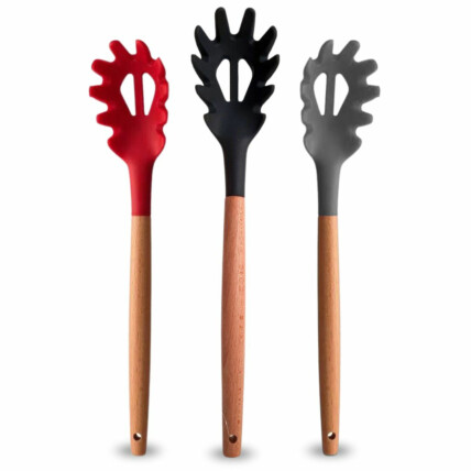 Pegador de Massas Silicone com Cabo de Madeira TOP ÚTIL - TOP0694