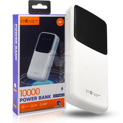 Power Bank Carregador Portátil 10.000 mAh 2 Usb INOVA - KV-910023