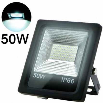 Refletor de Led Branco Frio SMD 50W 6500K Lux Power - TR-50WBF