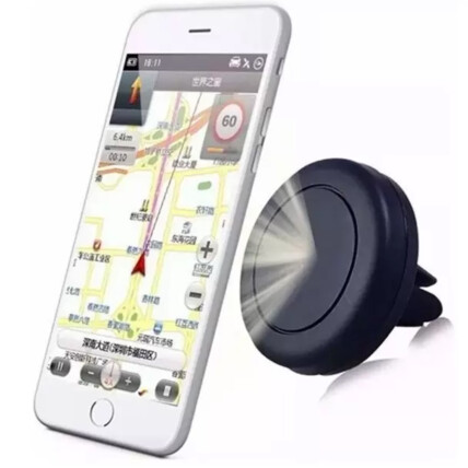 Suporte Veicular Imã para Smartphone e GPS Fixação no Ar Condicionado - YC-024A/1321
