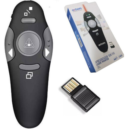 Apresentador Ponteiros Pen Usb Controle Remoto Powerpoint Sem Fiolpt-8