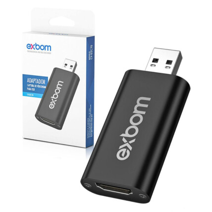 Placa de Captura de Vídeo HDMI para USB 2.0 HD1080 4K Exbom CV-U2C70