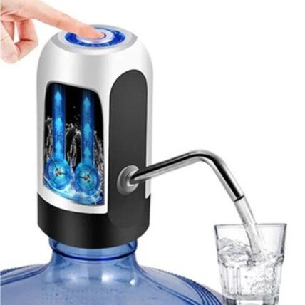 Bomba Elétrica para Galões Recarregável Indicador LED 4W (via porta USB) - KP-TA12