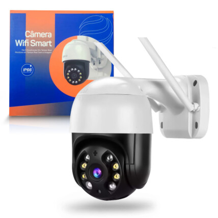 Câmera de Segurança IP WI-FI com 2 Antenas INOVA - MD-20359