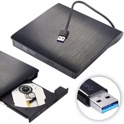 Gravador e Leitor de DVD Usb 3.0 5V Externo Dex - DG-300