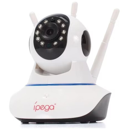 Câmera de Segurança IP Wifi com 3 Antenas ÍPEGA - KP-CA127