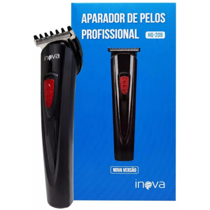 Máquina de Barbear sem Fio Recarregável INOVA - HQ-209