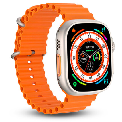 Smartwatch Ultra 49mm Relogio Inteligente Android e IOS REVENGER - RG-U9 PRATA