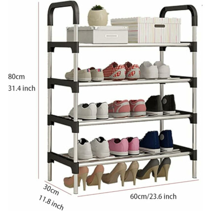Sapateira Vertical Organizadora 4 Niveis Starmega ST-485