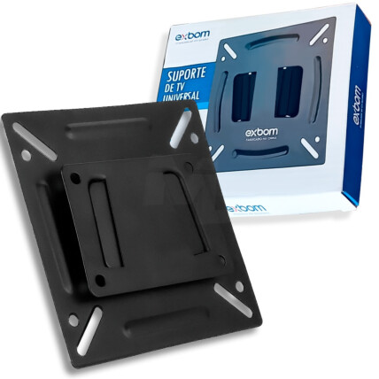 Suporte para TV e Monitor de Parede Fixo 14" a 28" EXBOM - SPTV-N10