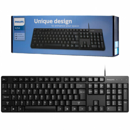 Teclado com Fio USB 2.0 Philips - K234 / SPK6234
