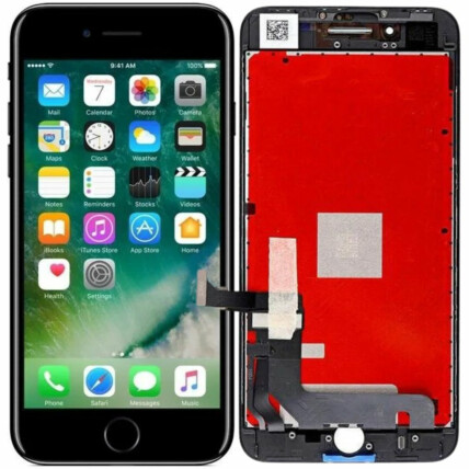 Tela Frontal Touch Display Para Iphone 7 PRETO 6G