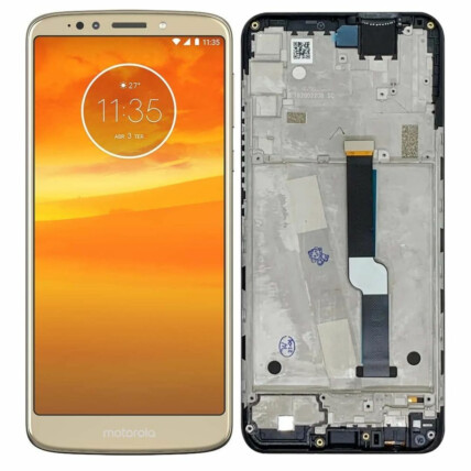 Tela Frontal Touch Display Para Motorola E5 PLUS OURO