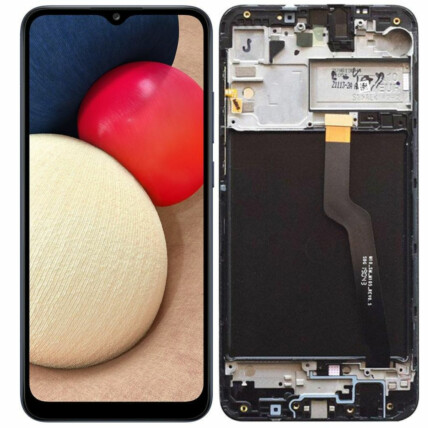 Tela Frontal Touch Display Para Samsung Galaxy A02S 6G