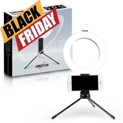 Ring Light Profissional para Celular 14cm Led 7.4W OBERON - OR-PL06