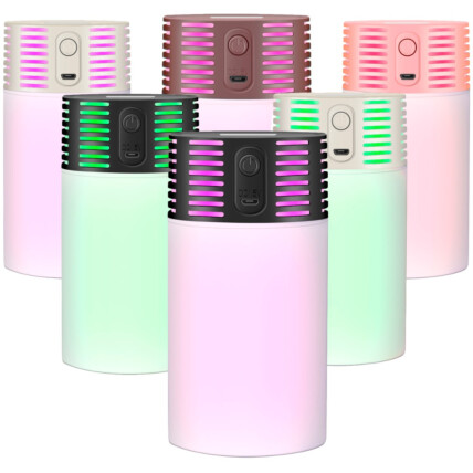 Umidificador de Ar Portátil Usb Umidifica Ambiente 300ML com Led - ON-UM612