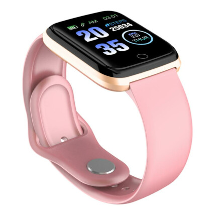 SmartWatch Pulseira Relógio Inteligente Fino com Monitor de Saúde e Esportes - GT103