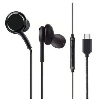 Fone De Ouvido Type C Com Cabo 1,2m e Microfone Embutido Lehmox - LEF-1077