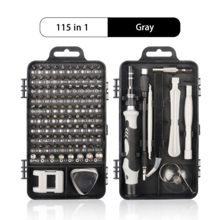 Kit de Chaves 115 em 1 Multi uso Ferramenta de Reparo XLW-115