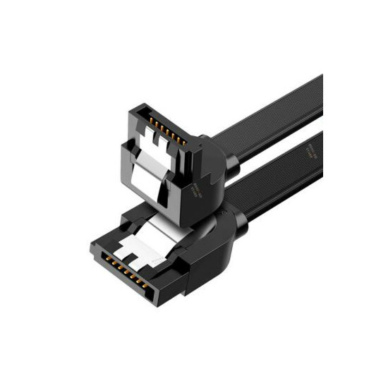 Cabo de Dados SATA 3.0 90 Graus para HD 40cm Dex - SA04-A