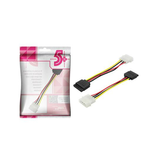 Cabo de Força Sata para Hd, Ssd - 15 Cm - 018-9993