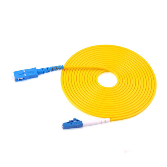 Cabo de Fibra Óptica SC-LC SM 3 Metros Monomodo EXBOM - 03005
