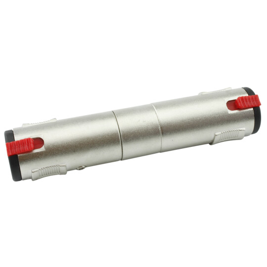 Conector Emenda - J10 Mono/Estéreo com Trava Metálico - 033-1016
