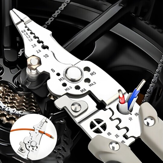 Alicate Multifuncional Cortador Desencapador Fios