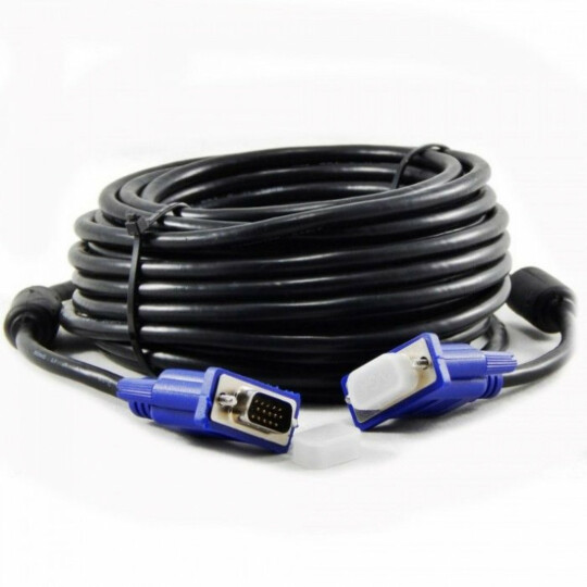 Cabo VGA para Monitor 10 Metros Caixa Exbom - CBX-MVGA100