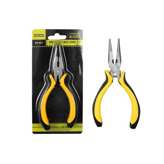 Mini Alicate Bico Longo 4,5 Polegadas Premier SC21J - 056-9021