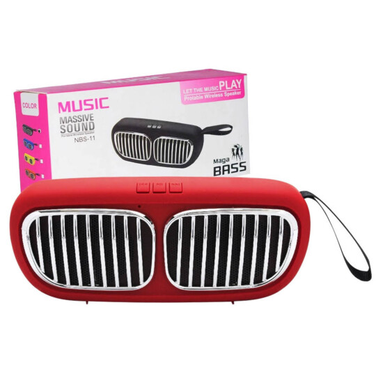 Caixa de Som Bluetooth D-BMW Usb/TF SD/Aux/FM 03431 - NBS-11
