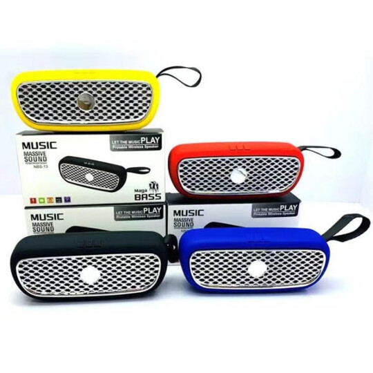 Caixa de Som Bluetooth D-B Multimídia Usb/TF SD/Aux/FM - 03432 - NBS-13