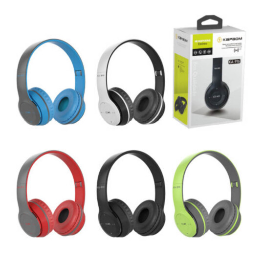 Headphone Bluetooth Estéreo SD/FM Colorido - KA-916