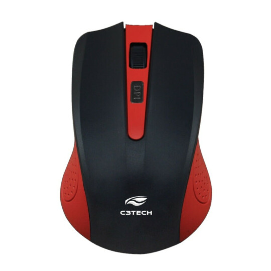 Mouse Sem Fio C3tech Wireless Rc/nano 1000DPI - M-W20RD