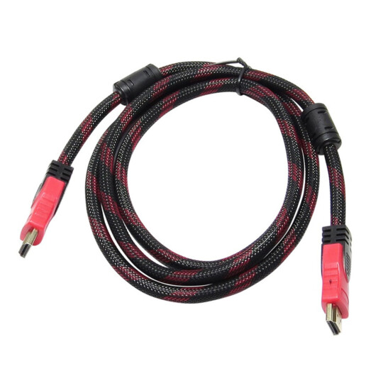 Cabo Hdmi para Hdmi em Malha 1.5 Metros Knup - KP-H5003 1.5M