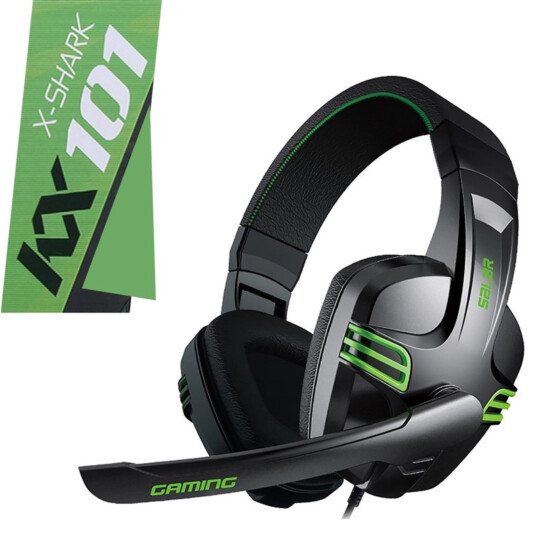 Headset Gamer com Microfone para Computador e Notebook X-Shark - KX101