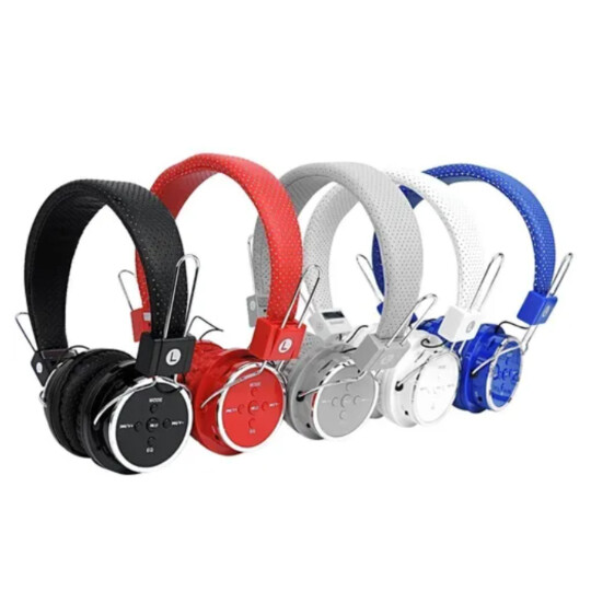 Fone de Ouvido Bluetooth c/ Anatel c/ Leitor de cartão SD B-05 - LEF-B05