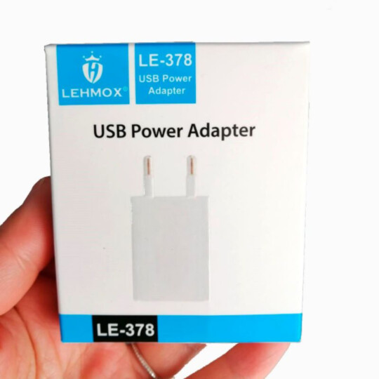 Carregador de Celular Universal Entrada USB tipo A Lehmox - LE-378