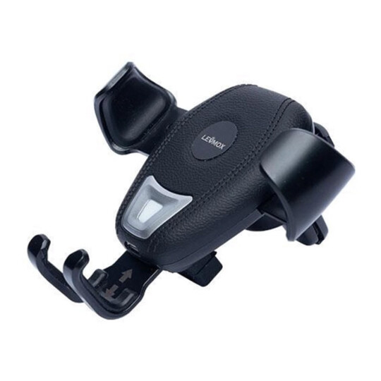 Suporte Veicular Para Smartphone com Carregador Sem Fio QI Wireless - LE-224