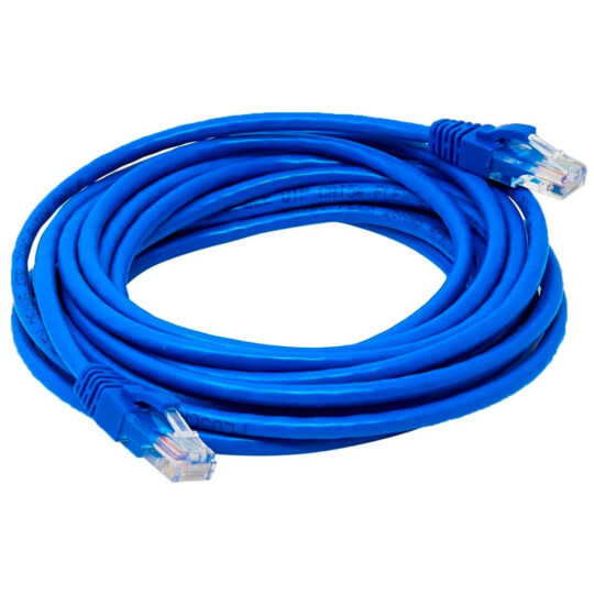 Cabo De Rede RJ45 com 5 Metros Cat 5e UTP - HONG TAI