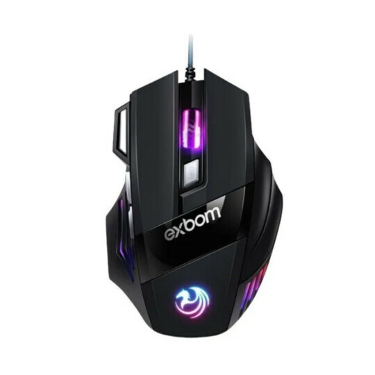 CAIXA FECHADA 100 Unidades Mouse Gamer 7D 3200 DPI LED Gaming Usb Xtreme 03250 - MS-G260