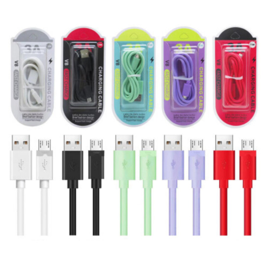Cabo V8 Micro Usb de Dados e Carregamento 3A Kapbom - KA-328-V8