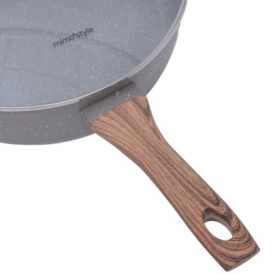 Frigideira Com Tampa Cook Grafito 28 Cm Mimo Style Grafito