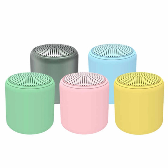 Mini Caixa de Som Bluetooth TWS Colorida Inpods Kapbom - KA-8539