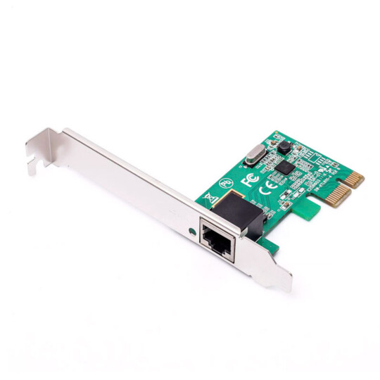 Placa de Rede PCI-Express Conexão Rj45 para PC Knup - KP-T90