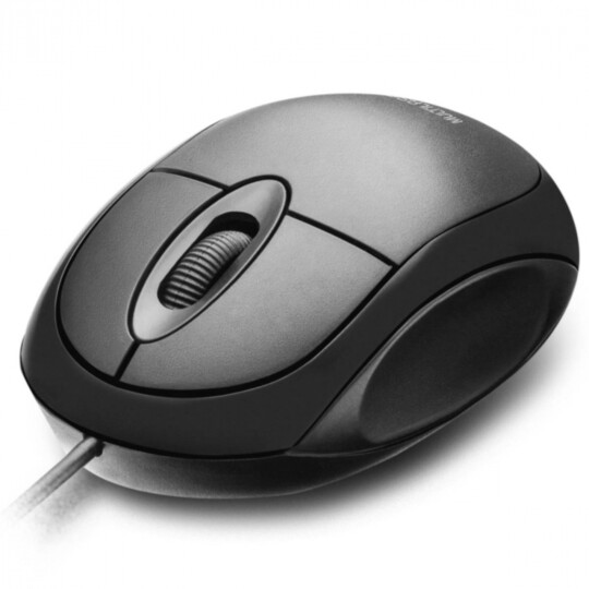 Mouse Multilaser Classic Box Optico Full Black Usb Bulk - MO312