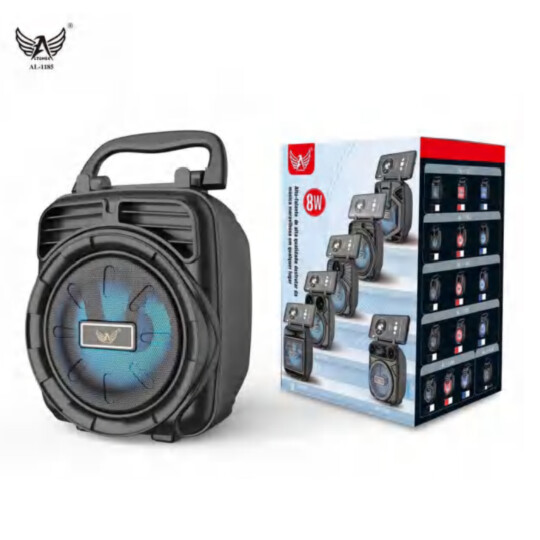 Caixa de Som Bluetooth 8W Portátil Altomex - AL-1185