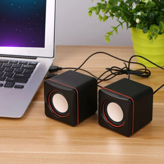 Mini Caixa de Som Usb P2 Portátil para Computador e Notebook Kapbom - YST-1018